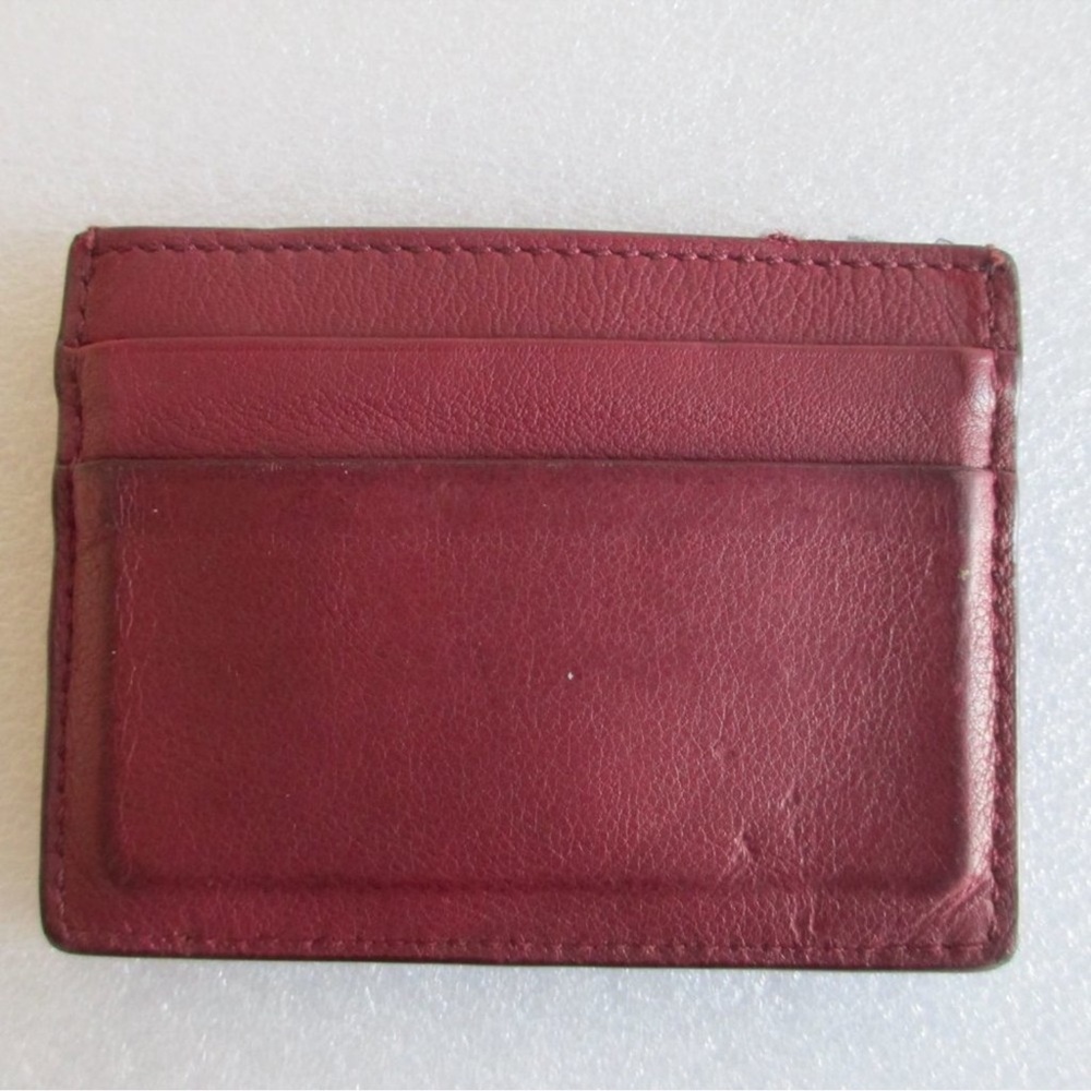 BURBERRY SANDON LEATHER CARD CASE - Picture 6 of 12
